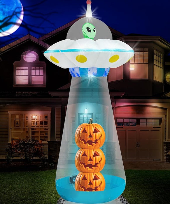 9.5ft Alien Abduction Halloween Inflatable