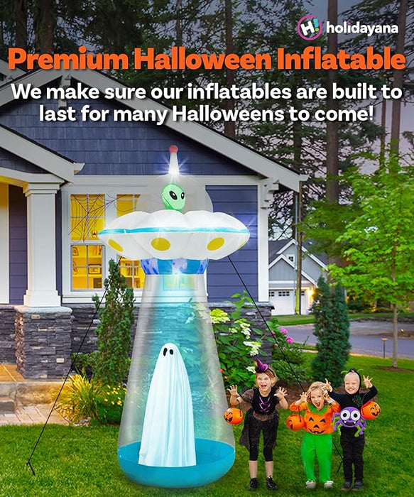 9.5ft Alien Abduction Halloween Inflatable