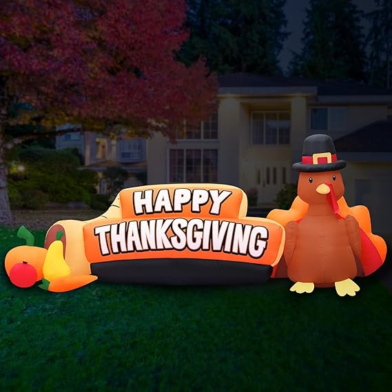 10.5ft Thanksgiving Sign Inflatable