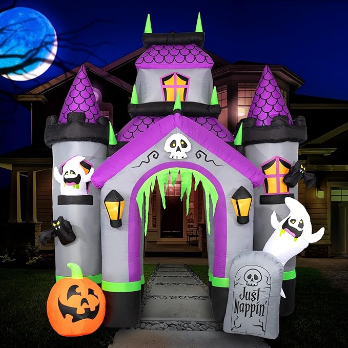 12ft Inflatable Haunted House Archway