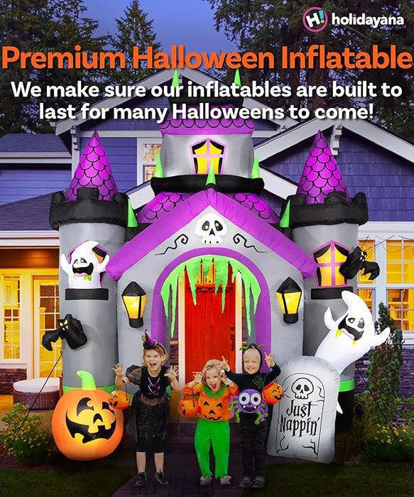 12ft Inflatable Haunted House Archway