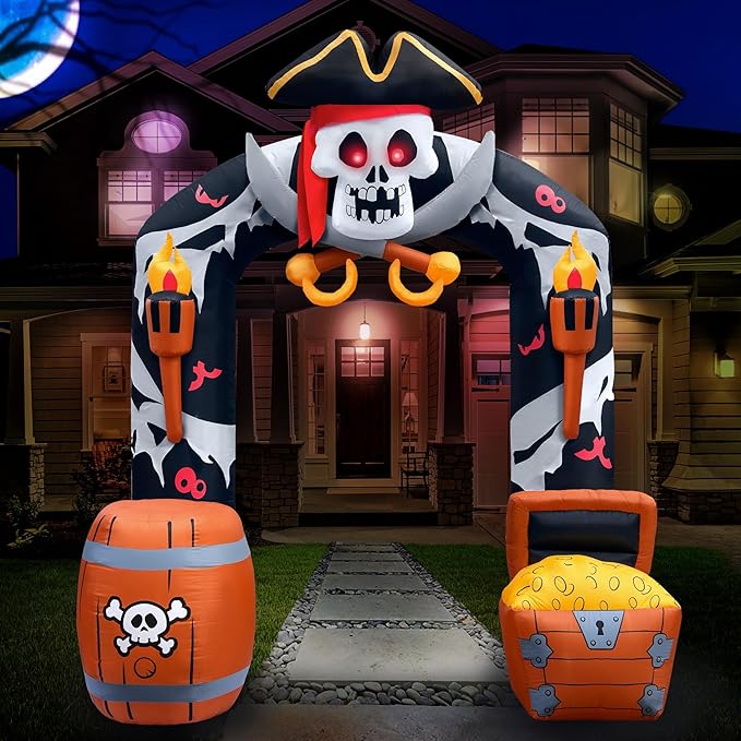 9.5ft Pirate Halloween Archway