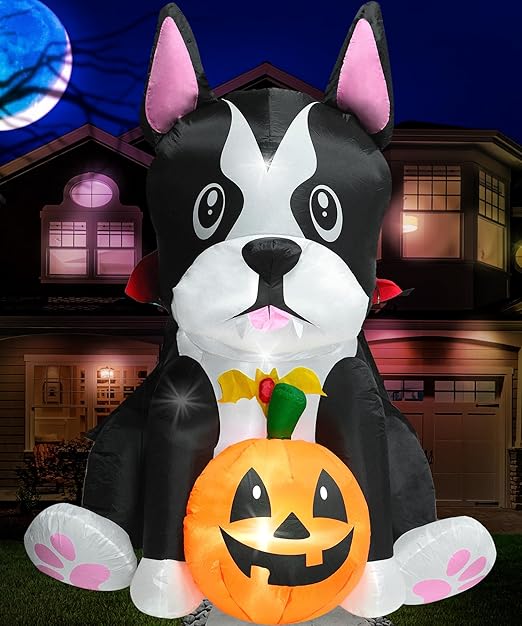 5ft Vampire Dog Halloween Inflatable