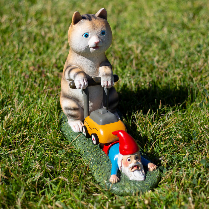 Mow Your Gnome Lawn and Garden Figurine