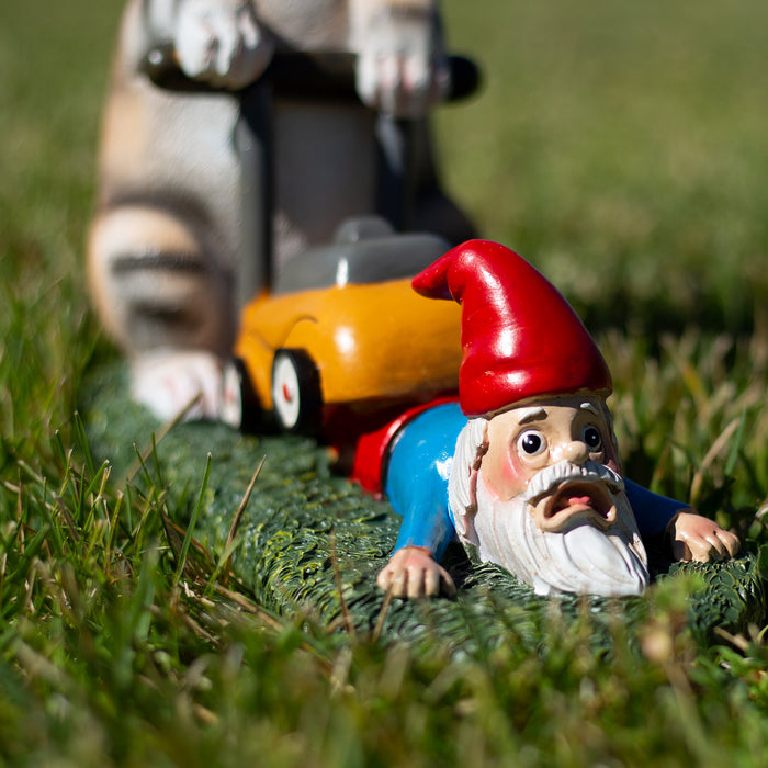 Mow Your Gnome Lawn and Garden Figurine